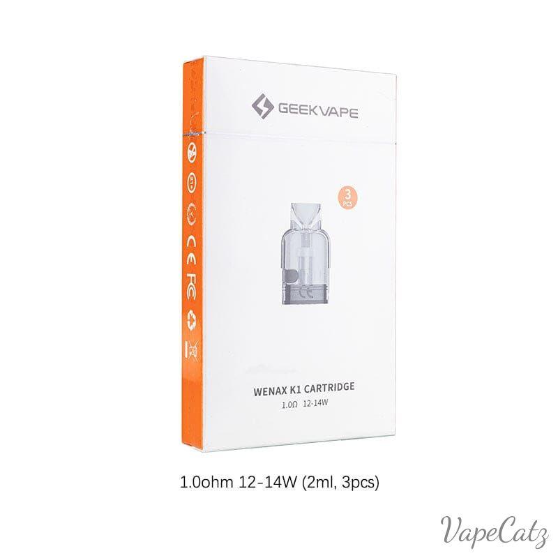 Geekvape Wenax K1 Pod Cartridge for Wenax K1 SE / Wenax K1 Kit / Wenax K2 Kit (3pcs/pack Coils Geekvape 
