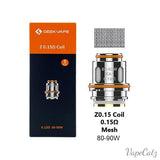 Geekvape Z Series Coils for Zeus Z Tank Coil Geekvape 0.15 (80-90W) 