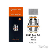 Geekvape Z Series Coils for Zeus Z Tank Coil Geekvape 0.25 (45-47W) 