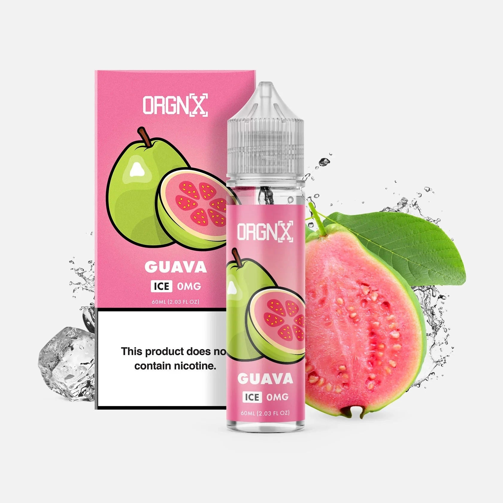 Guava Ice E-Liquid 60mL E-liquid ORGNX 