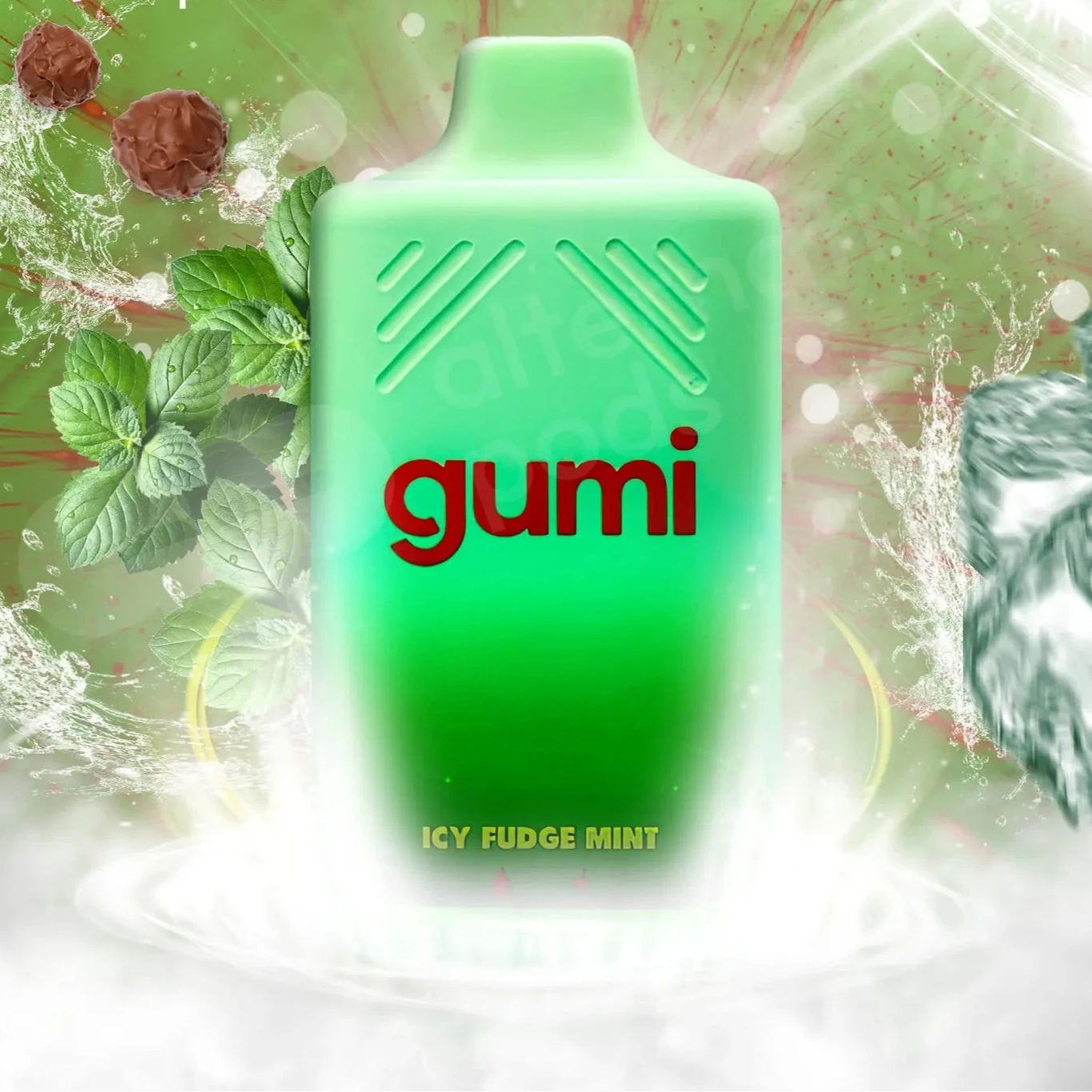 GUMI 8000 Disposable Vape US Made Disposable Gumi Icey Fudge Mint 