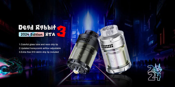 HellVape Dead Rabbit RTA 3 2024 Edition Classic Collection Classic Collection 