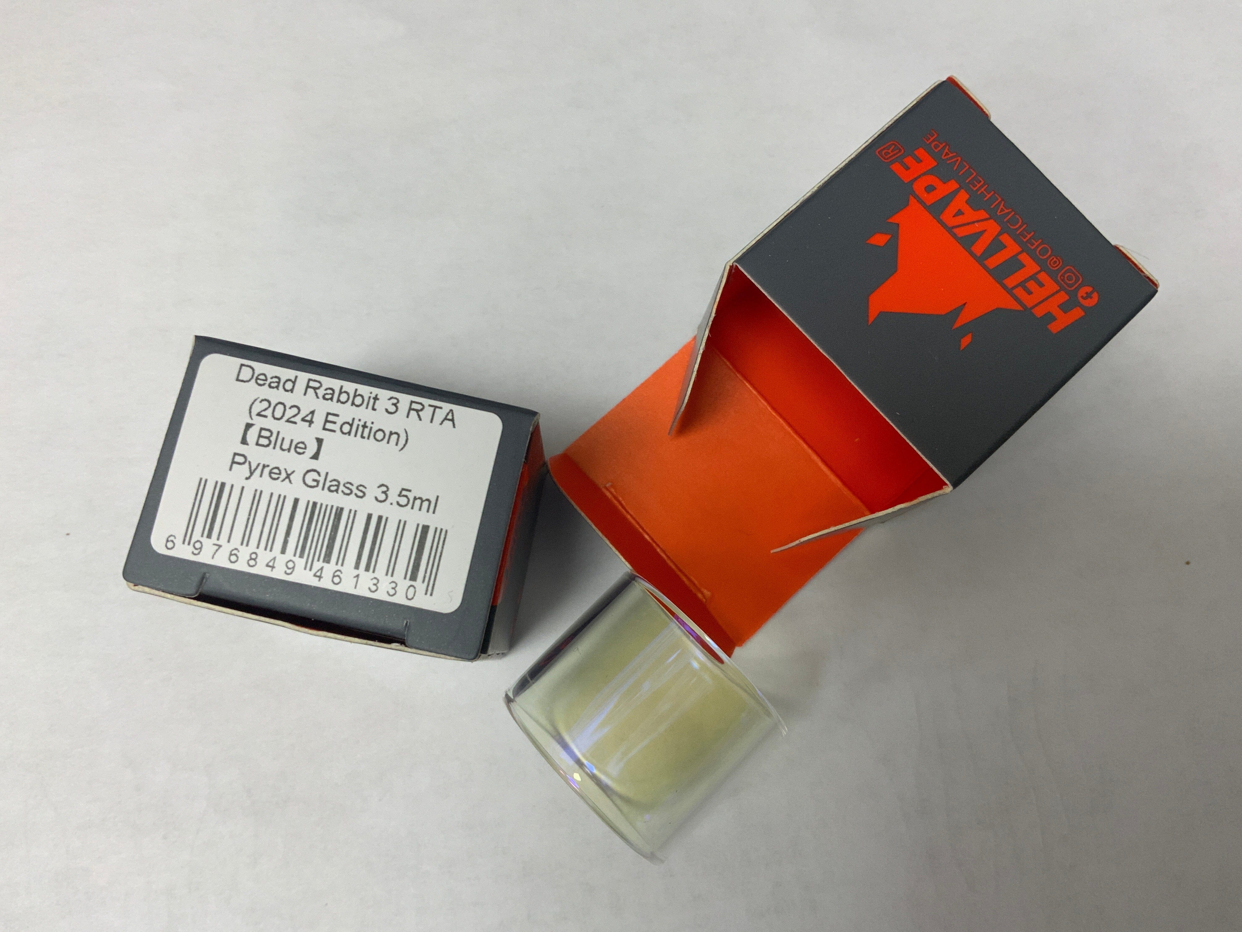 HellVape Fat Rabbit and Dead Rabbit Replacement Glass Classic Collection Classic Collection Dead Rabbit 3 RTA (2024) Blue 3.5ml 