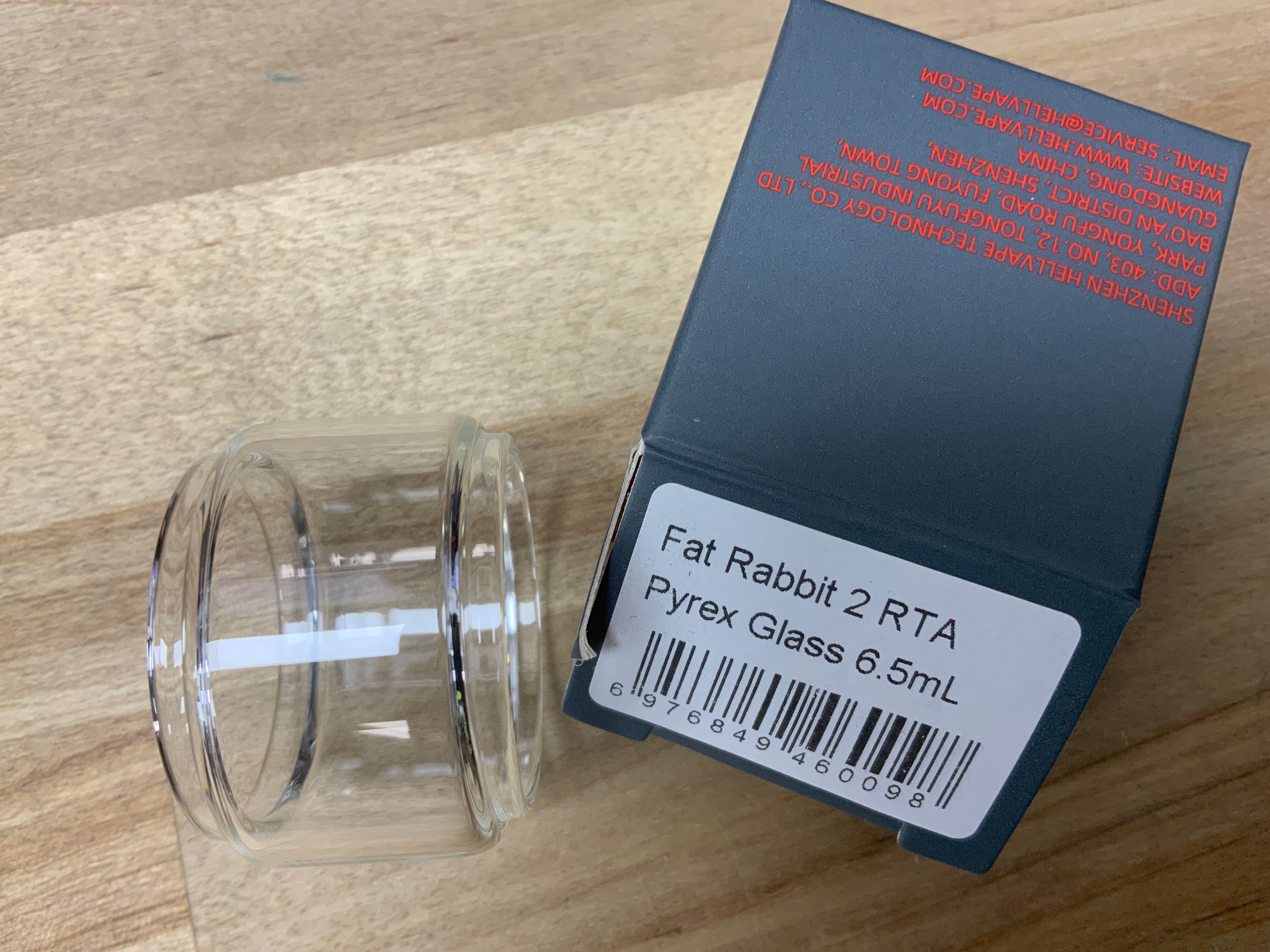 HellVape Fat Rabbit and Dead Rabbit Replacement Glass Classic Collection Classic Collection Fat Rabbit 2 RTA 6.5ml 