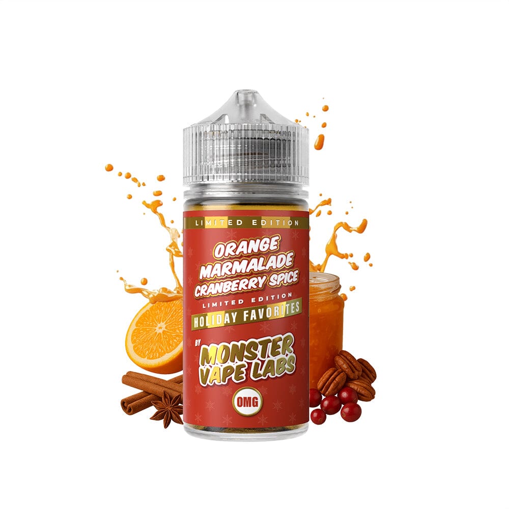 Holiday Favorites by Monster Vape Labs - Orange Marmalade Cranberry Spice E-Liquid Jam Monster 