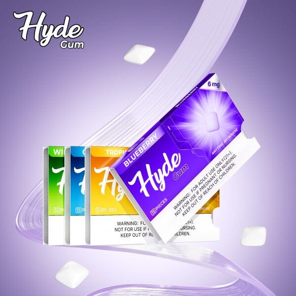 Hyde Gum 6mg 15 pcs Pop it. Chew it. Feel it. Pouches Hyde Strips 