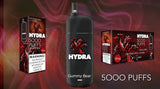 HYDRA 5000 PUFFS 3% DISPOSABLE VAPE Disposable Hydra 