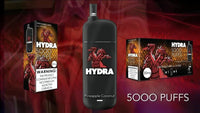 HYDRA 5000 PUFFS 3% DISPOSABLE VAPE Disposable Hydra Orange Guava 