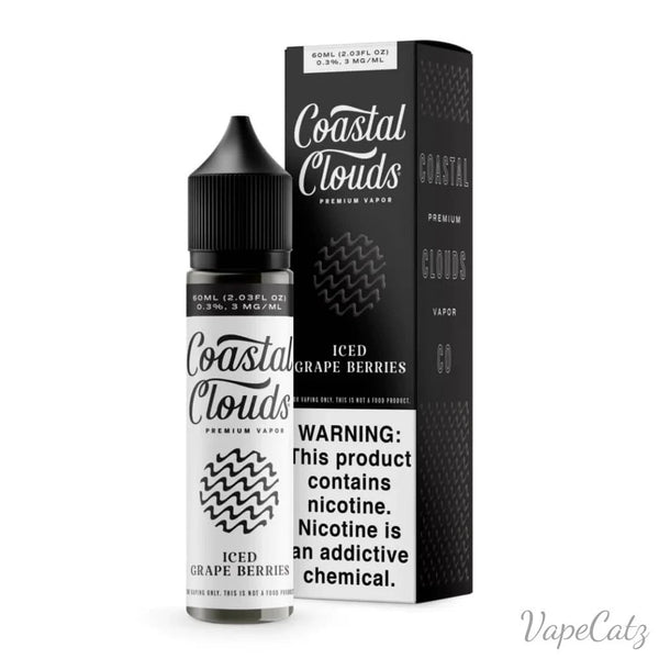 Iced Grape Berries E-liquid Coastal Clouds 