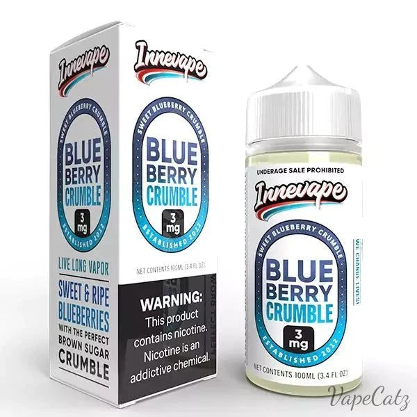 Innevape Blueberry Crumble E-Liquid INNEVAPE 100ml 0mg 