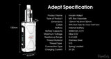 Innokin Adept MTL Box Mod Kit With Zlide Tank 3000mAh Innokin Hardware Innokin Hardware 