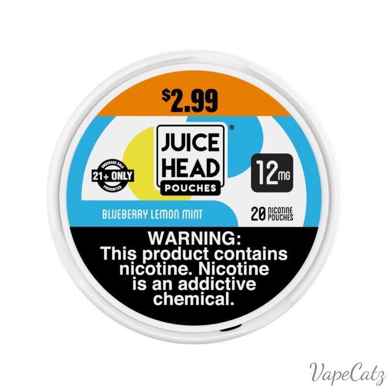 JuiceHead pouches Single Can Pouches Juice Pouch Blueberry Lemon Mint 6mg Single Can