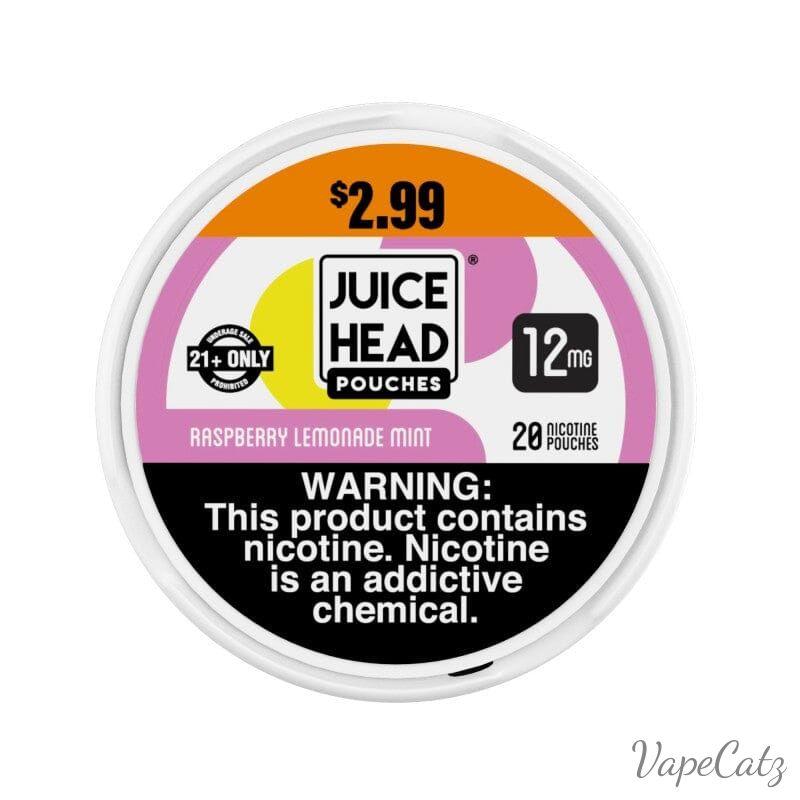 JuiceHead pouches Single Can Pouches Juice Pouch Raspberry Lemonade Mint 6mg Single Can