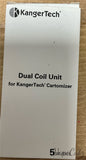 KangerTech Dual Coil from Kanger Coil Kanger Dual Coil 1.0Ω - White Box 