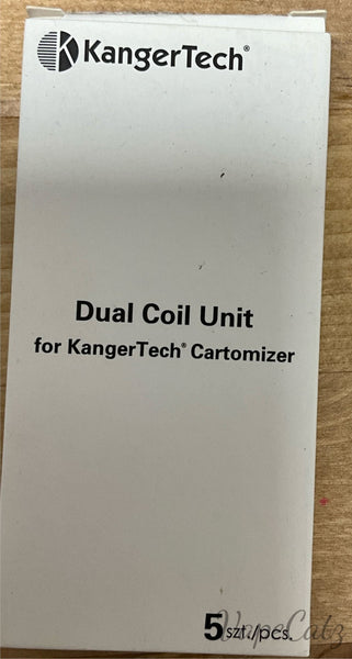 KangerTech Dual Coil from Kanger Coil Kanger Dual Coil 1.0Ω - White Box 