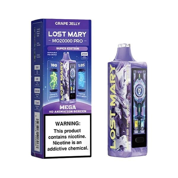 Lost Mary 20000 Pro Disposable Wicked & Vivi's House Grape Jelly 