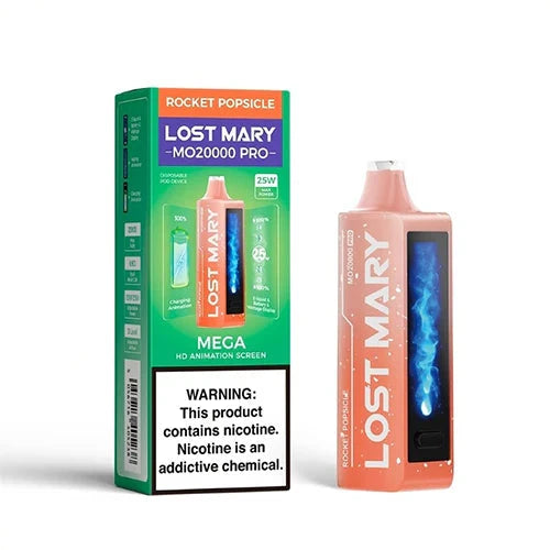 Lost Mary 20000 Pro Disposable Wicked & Vivi's House Rocket Popsicle 