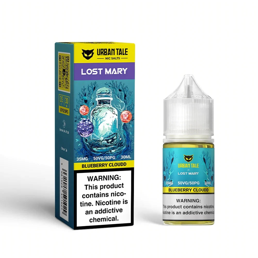 Lost Mary High Content Salt E-Liquid High Content Salt E-Liquid Blueberry Cloud 35mg 