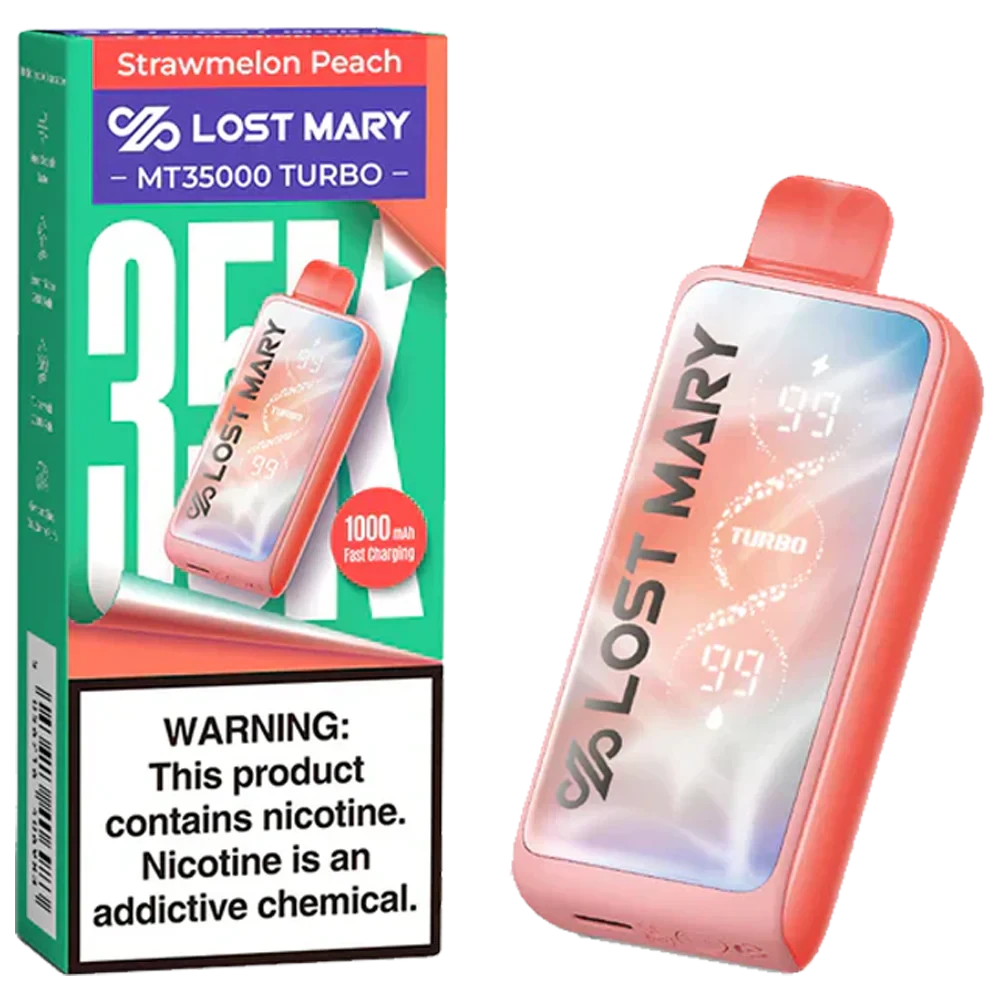 Lost Mary MT 35000 Turbo Disposable Wicked & Vivi's House Strawmelon Peach+ 
