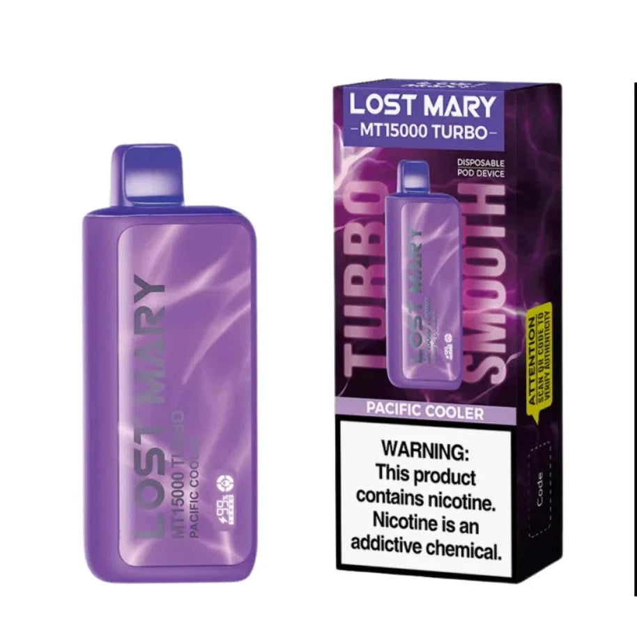 Lost Mary MT15000 Turbo Disposable 5% Disposable FunkyRepublic Pacific Cooler 