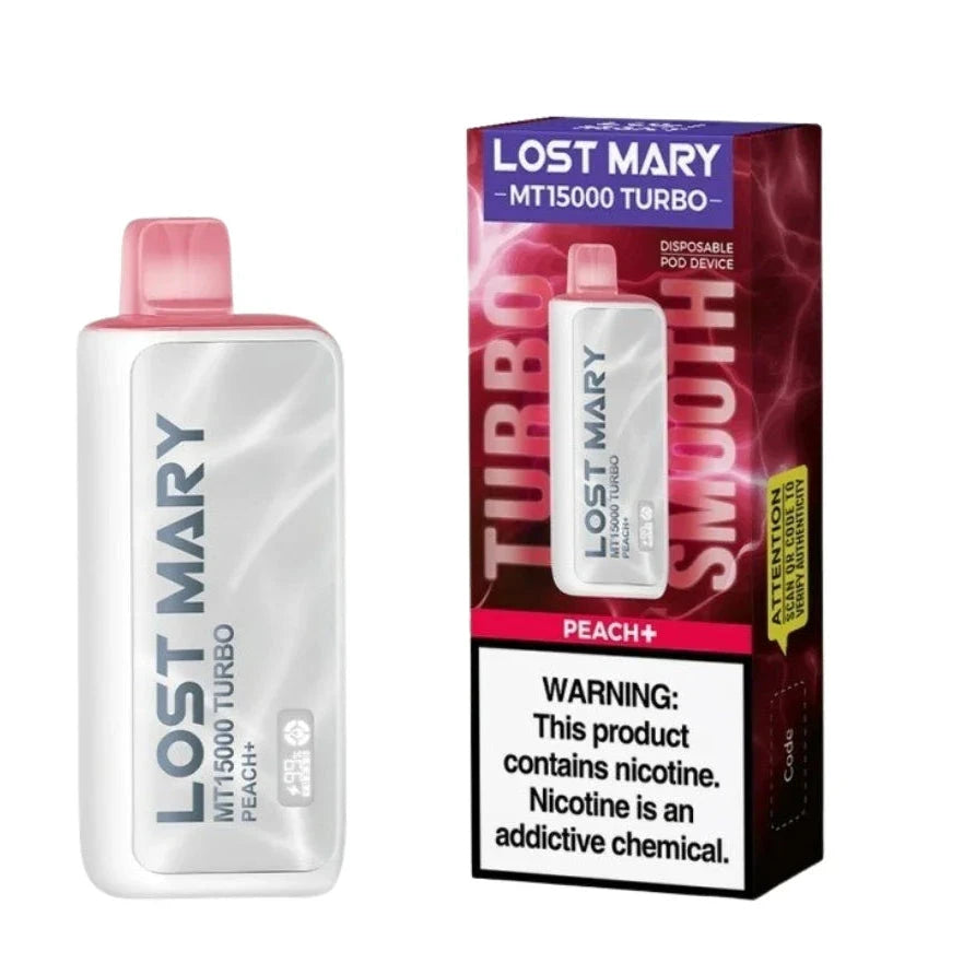 Lost Mary MT15000 Turbo Disposable 5% Disposable FunkyRepublic Peach + 