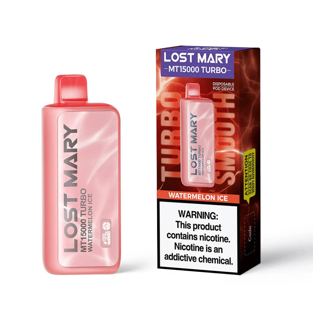 Lost Mary MT15000 Turbo Disposable 5% Disposable FunkyRepublic Watermelon Ice 