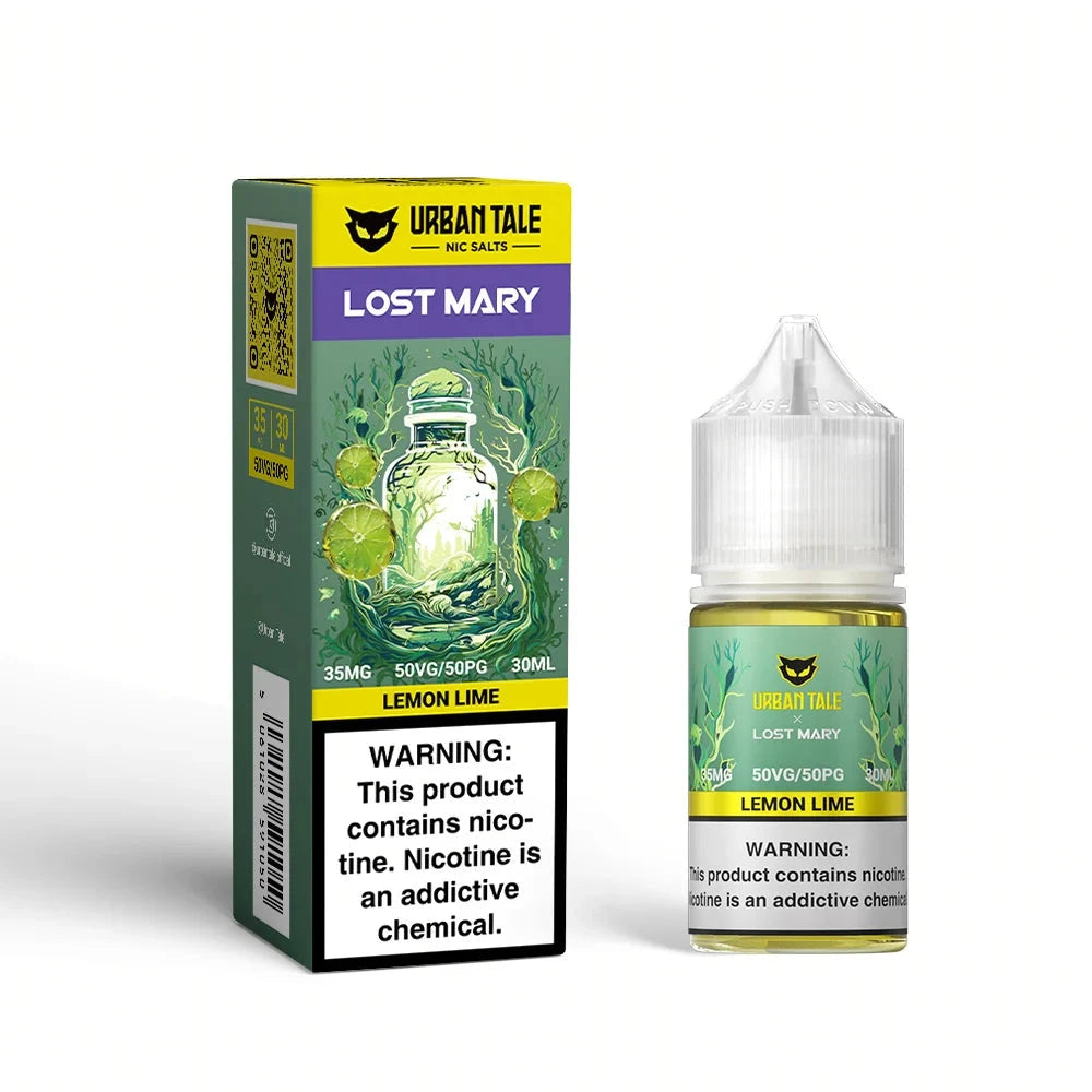 Lost Mary Salts High Content Salt E-Liquid High Content Salt E-Liquid Lemon Lime 35mg 