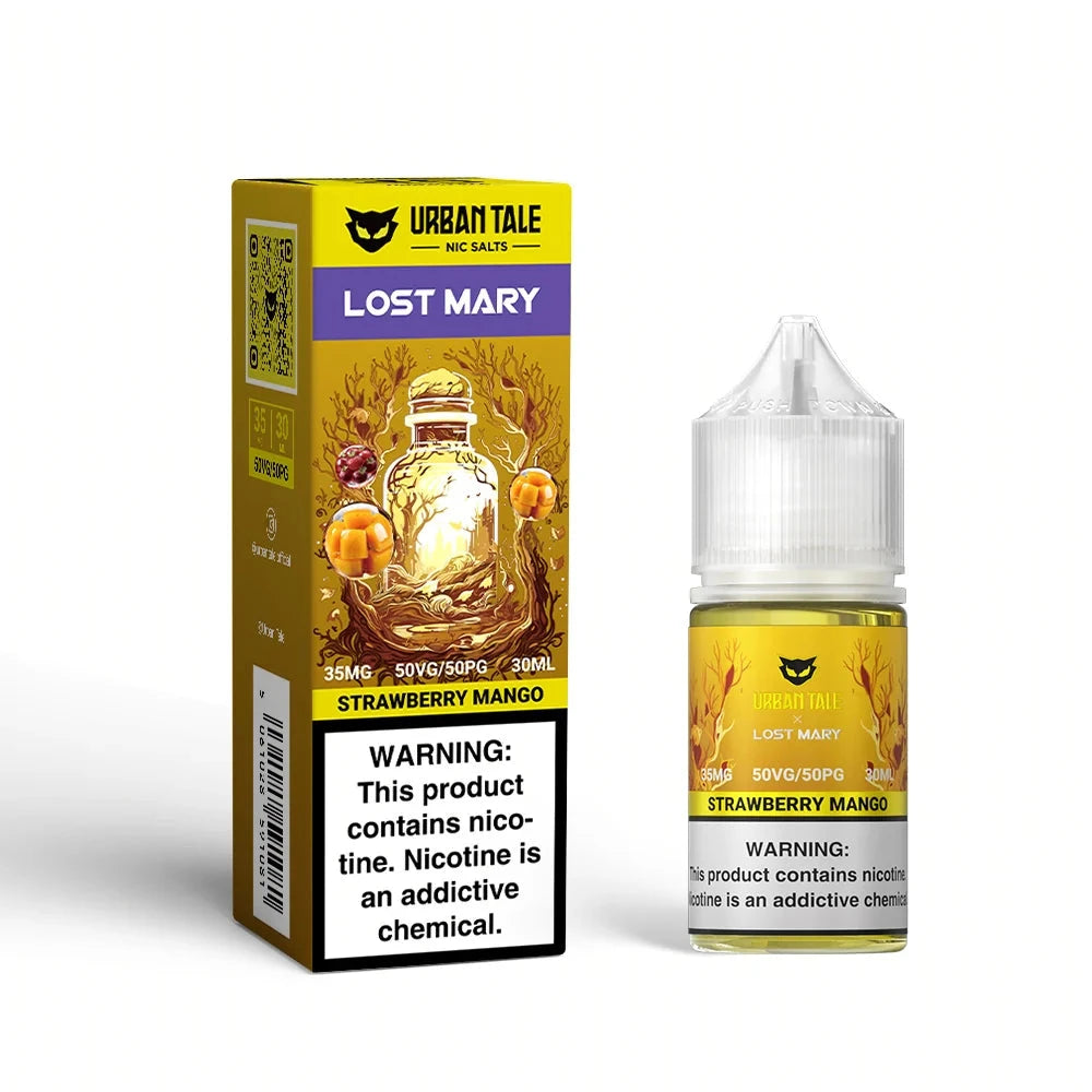 Lost Mary Salts High Content Salt E-Liquid High Content Salt E-Liquid Strawberry Mango 50mg 