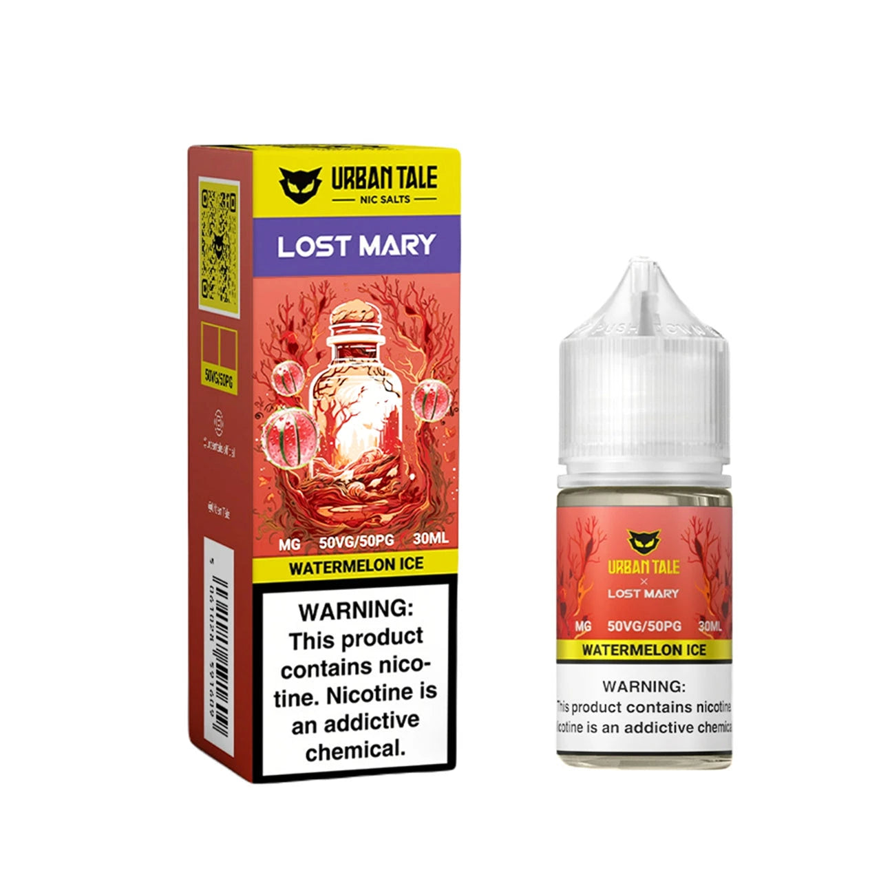 Lost Mary Salts High Content Salt E-Liquid High Content Salt E-Liquid Watermelon Ice 50mg 