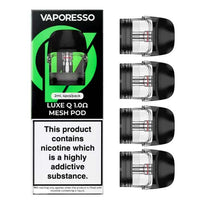 Luxe Q Pods for Luxe Q Device Coil Vaporesso 1.0 2ml Top Fill 