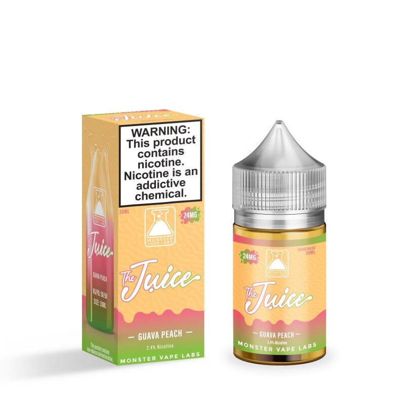 Monster Labs Fruits..... so many fruits! Salt High Content Salt E-Liquid High Content Salt E-Liquid 24mg Guava Peach Juice Monster 