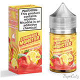 Monster Labs Salt High Content Salt E-LiquidStrawberry Lemonade  - Wicked & Vivi's House - Vape Catz