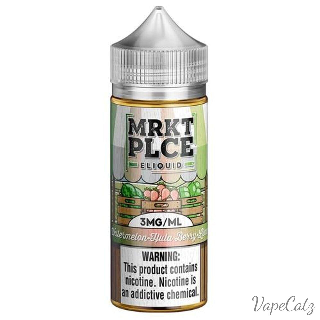 MRKT PLCE Watermelon Hula Berry Lime E-Liquid Beard Vape Co 
