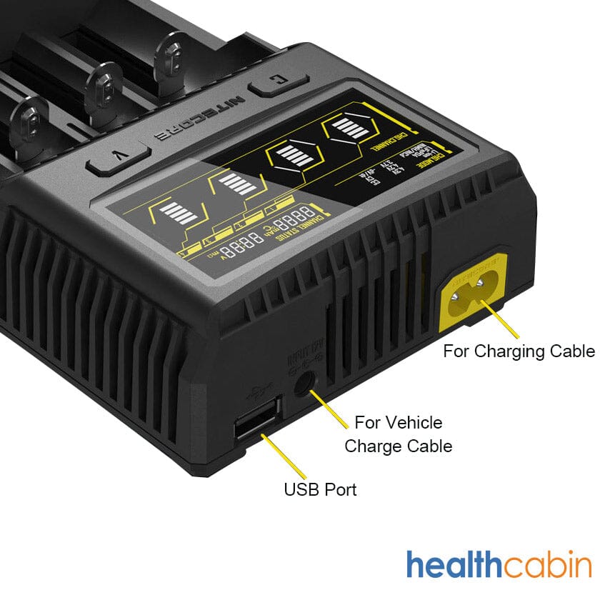 NiteCore SC4 - Super Charger Vape Accessories Charger 
