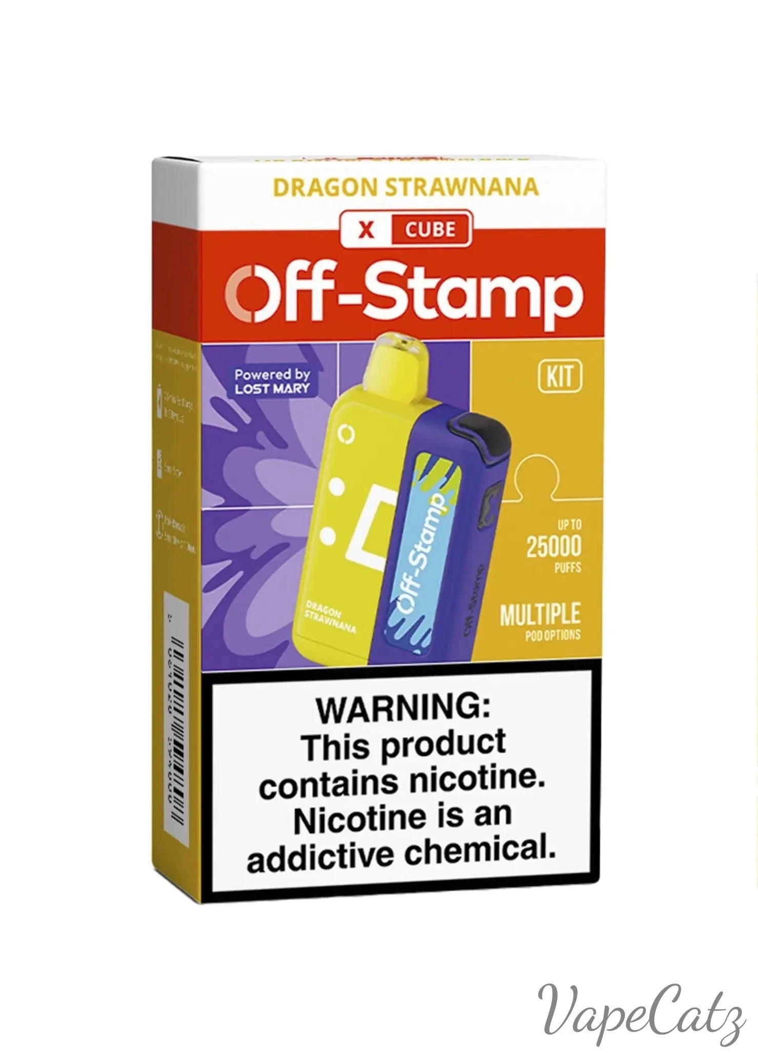 Off-Stamp Kits And Pods Disposable Wicked & Vivi's House Dragon Strawnana Kit 