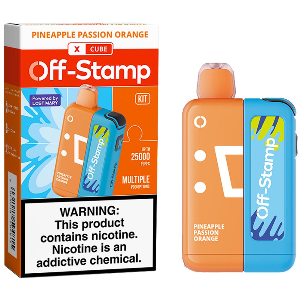 Off-Stamp Kits And Pods Disposable Wicked & Vivi's House Pineapple Passion Orange Kit 
