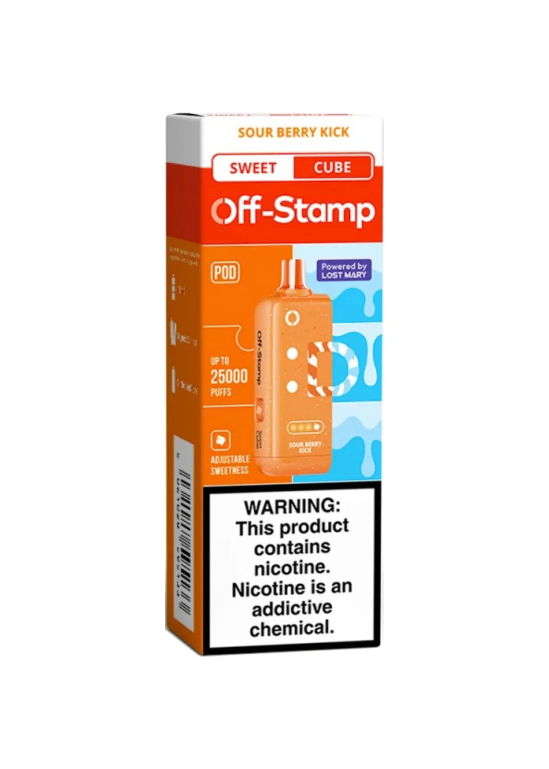 Off-Stamp Kits And Pods Disposable Wicked & Vivi's House Sour Berry Kick Pod 