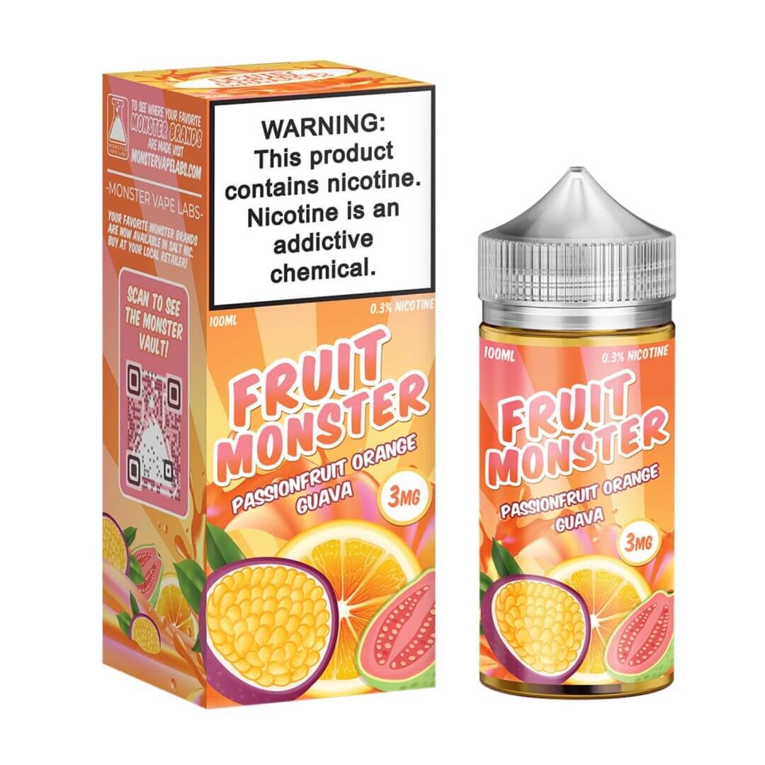 Passionfruit Orange Guava E-Liquid Fruit Monster 