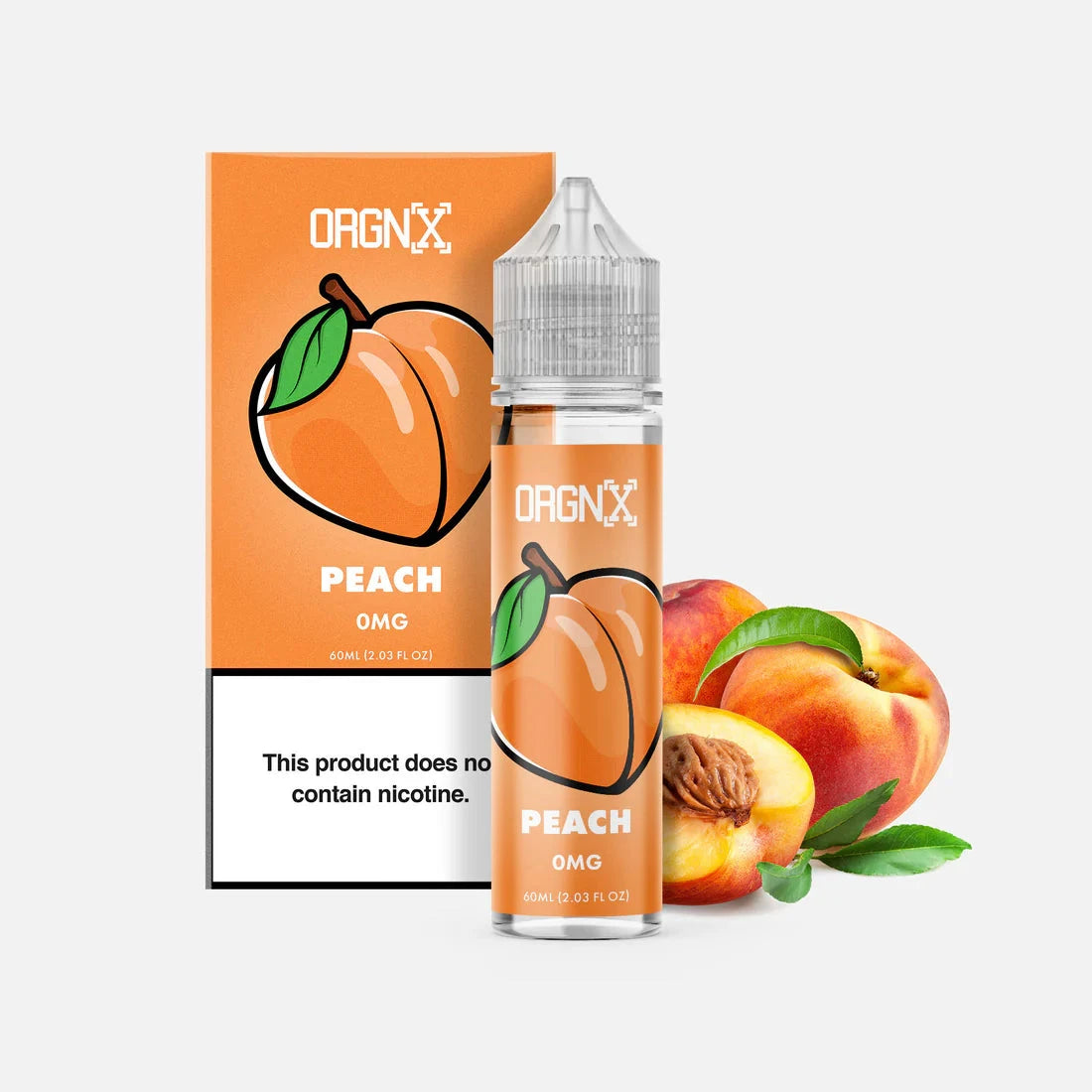 Peach E-Liquid 60mL E-liquid ORGNX 
