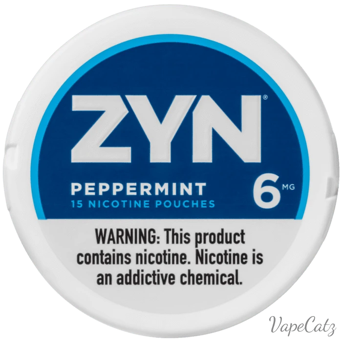 Peppermint Pouches Zyn 6mg 