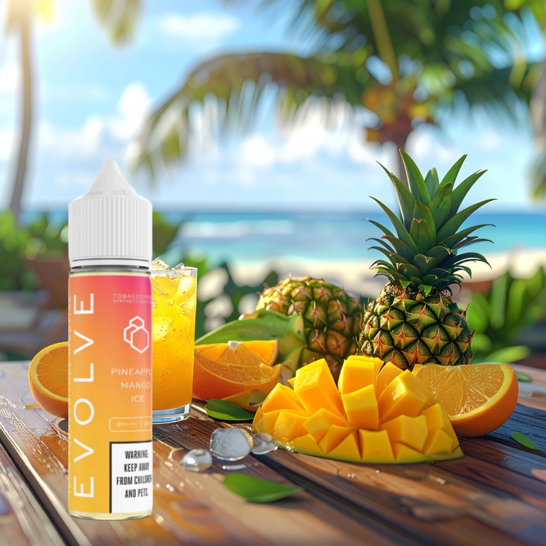 Pineapple Mango Ice E-Liquid Evolve 