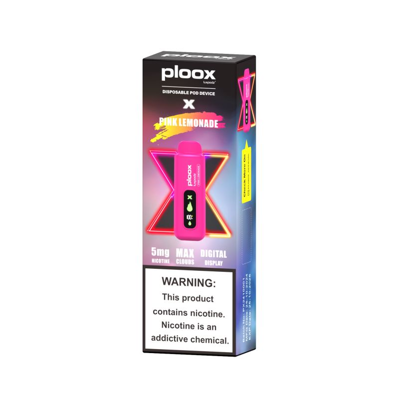 Ploox X Edition 5mg or 0.5% Disposable Wicked & Vivi's House Pink Lemonade 