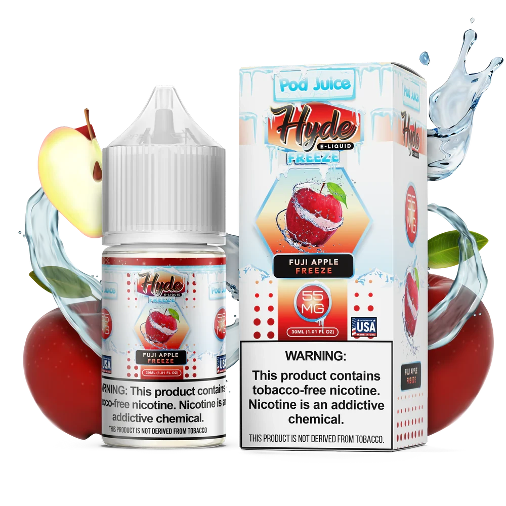 Pod Juice Hyde E-liquid High Content Salt E-Liquid High Content Salt E-Liquid Fuji Apple Freeze 35mg 