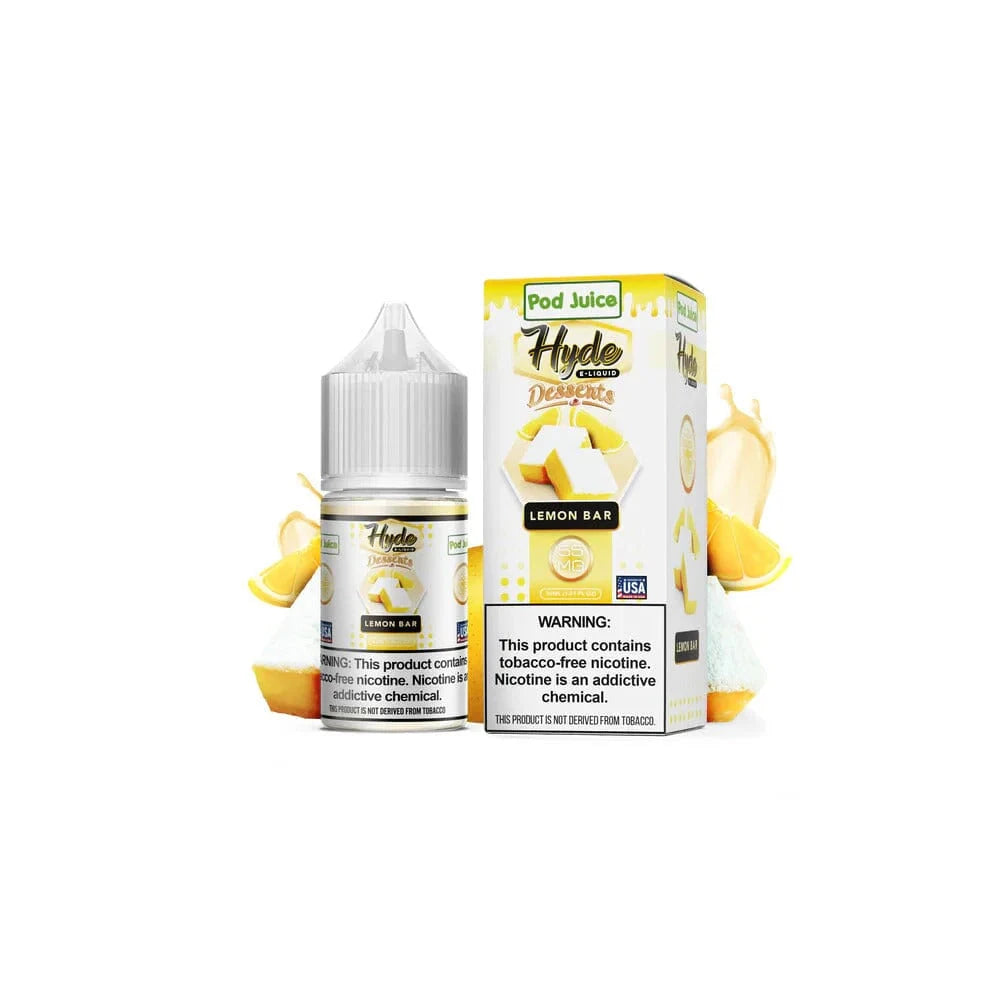 Pod Juice Hyde E-liquid High Content Salt E-Liquid High Content Salt E-Liquid Lemon Bar 55mg 