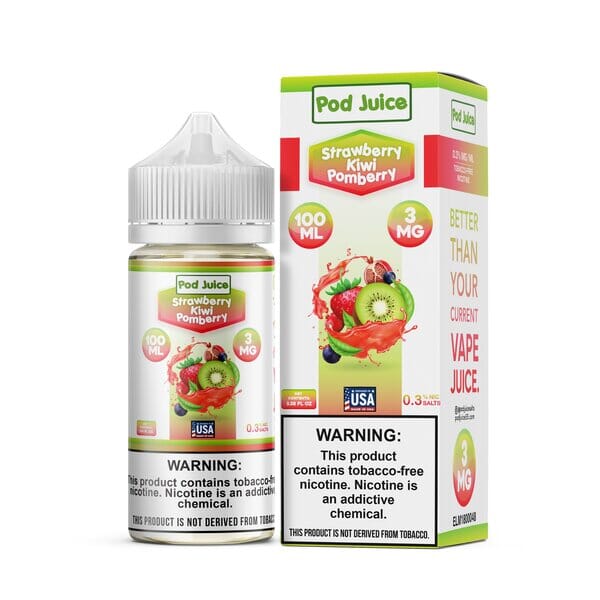 Pod Juice Strawberry Kiwi Pomberry E-Liquid Pod Juice 