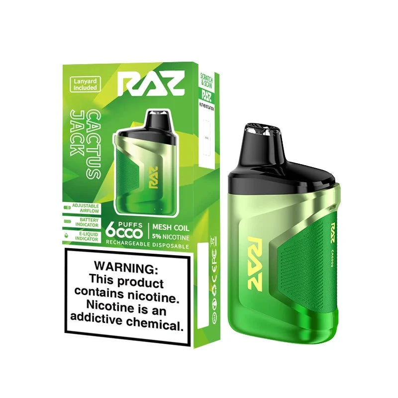 Raz 6000 Disposable Wicked & Vivi's House Cactus Jack 