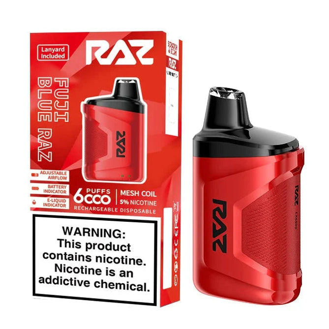 Raz 6000 Disposable Wicked & Vivi's House Fuji Blue Raz 