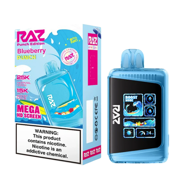 Raz Punch Edition Disposable Raz Blueberry Punch 