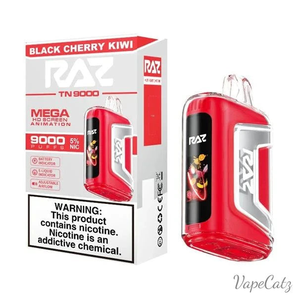RAZ TN9000 Disposable Wicked & Vivi's House Black Cherry Kiwi 
