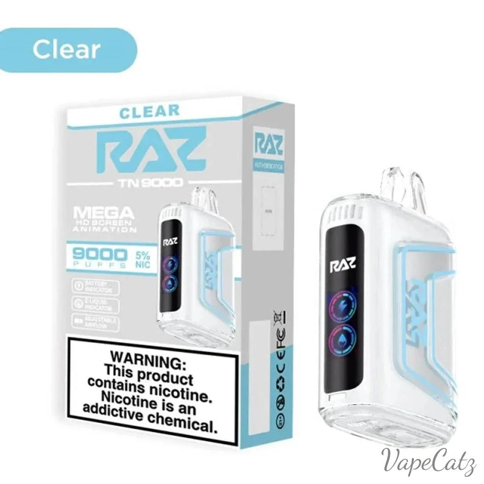 RAZ TN9000 Disposable Wicked & Vivi's House Clear 